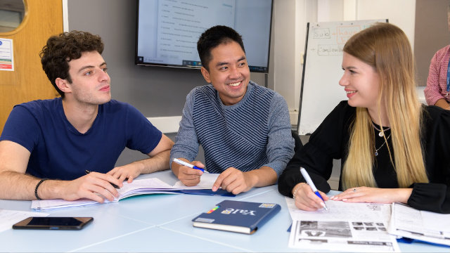 Frances King School of Englishの様子