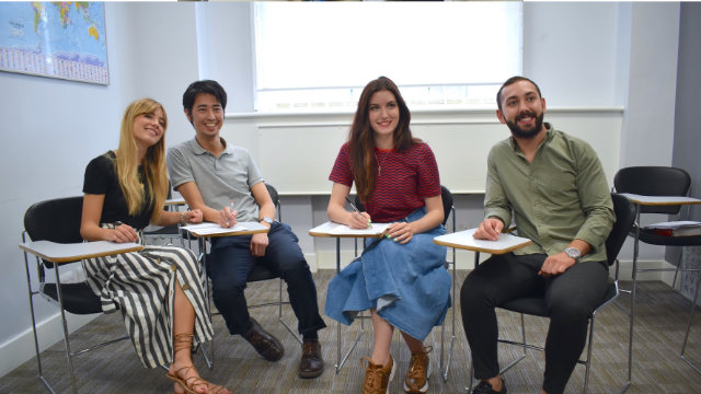 Frances King School of Englishの様子