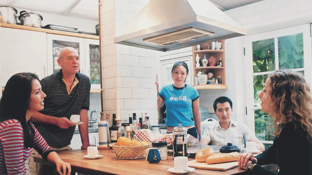 Frances King School of Englishのホームステイの様子