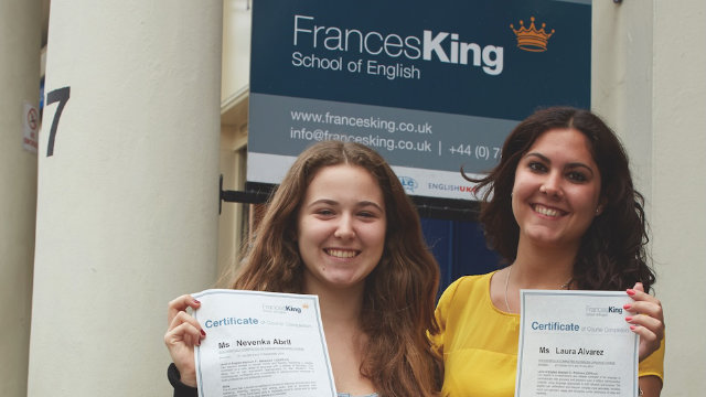 Frances King School of Englishの様子