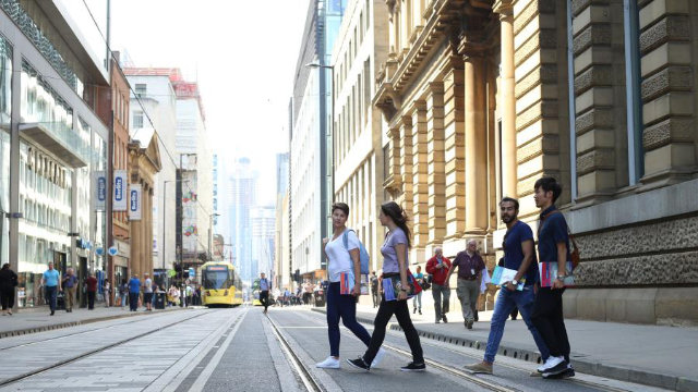 KAPLANマンチェスター校での様子