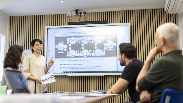 The London School of Englishの様子