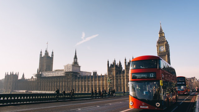 ロンドンの街なみ
