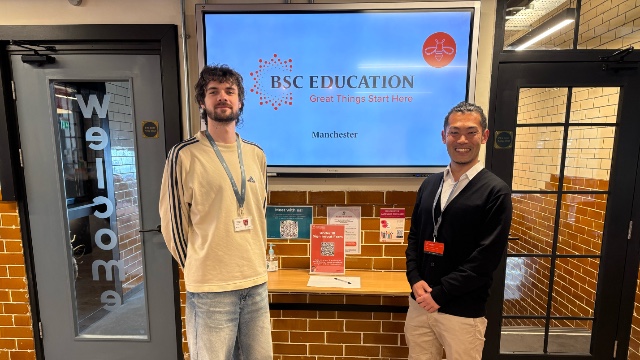 英語学校での様子