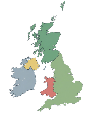 イギリス地図